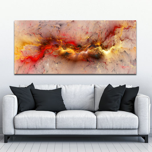 Fire Abstract - Canvas Print