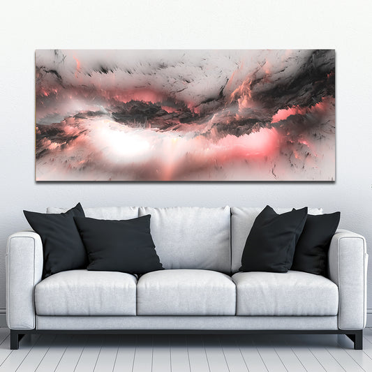 Abstract Rose Fractals - Canvas Print